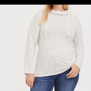 TORRID Cowl Neck Hoodie